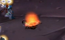 A Scorpion about to explode.
